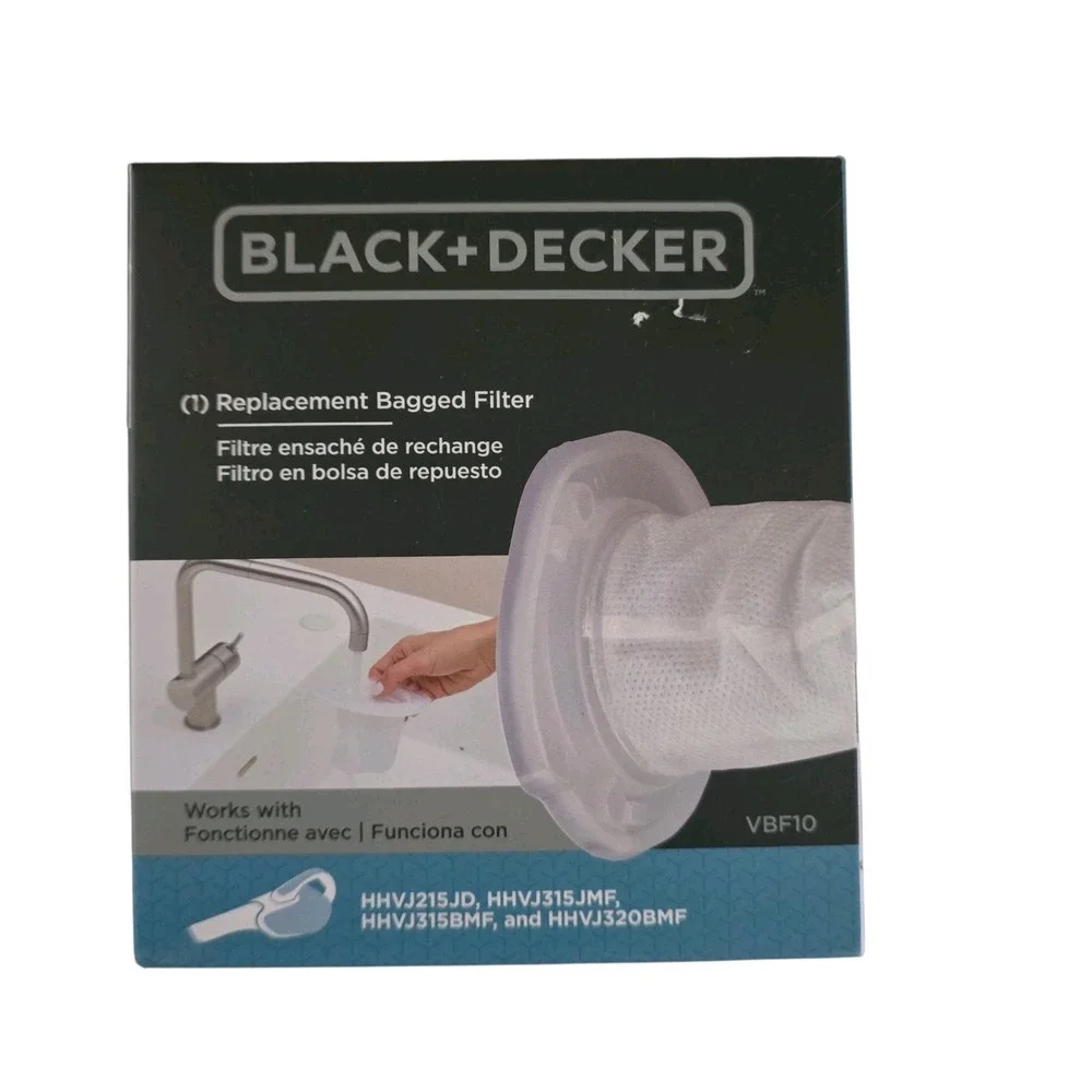 Brand New in Box Black & Decker Replacement Filter #VBF10